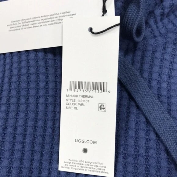 UGG Huck Waffle Thermal Hoodie - Picture 5 of 6